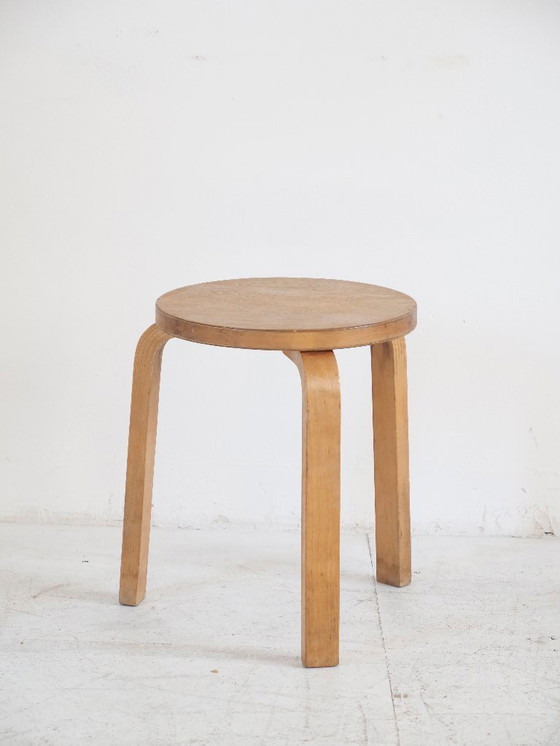 Image 1 of Alvar Aalto stool, model 60