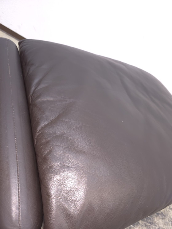 Image 1 of Cassina Maralunga Stool Ottoman Leather Stool