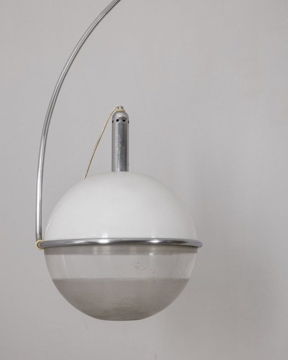 Image 1 of Vintage 70S Arc Lamp Focus Model Design By Fabio Lenci For Guzzini 