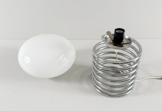 Image 1 of INGO MAURER. per Honsel, lampada da tavolo a spirale, Germania, anni '70