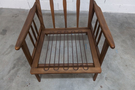 Image 1 of Scottish teak Scandinavian armchair, demountable