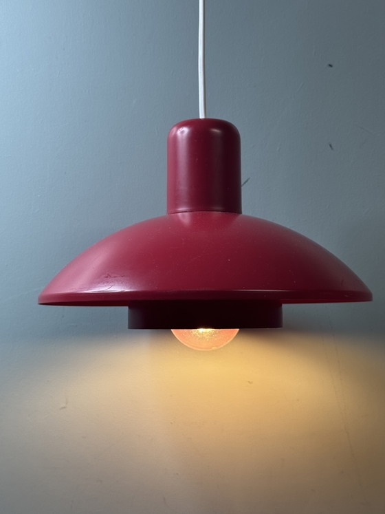 Beautiful Vintage Danish Pendant Lamp – Model 728 Horn Belysning – Ceiling lights, Metal (photo 4 of 13)