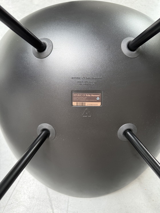 Image 1 of 6 chaises de salle à manger design (Vitra, La Palma, Fritz Hansen)