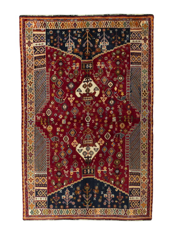 Image 1 of Tapis Ghashghaï noué à la main - 258 X 166 cm