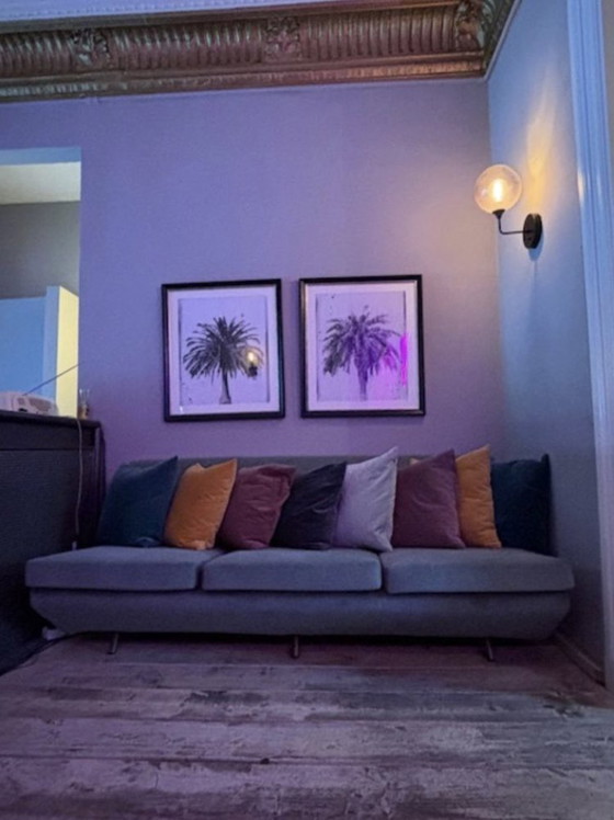 Image 1 of Three-seater sofa bed, model "Sleep-O-Matic", designed by Marco Zanuso for Arflex