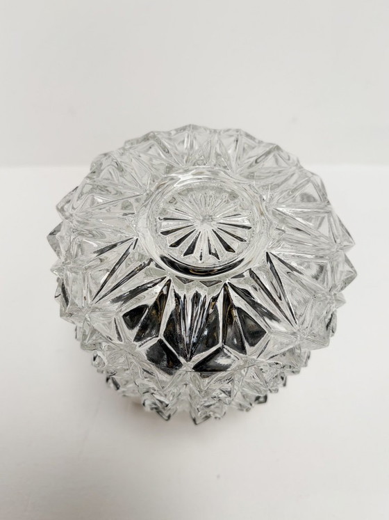Set di 4 applique o plafoniere vintage in vetro, anni '70 – Plastic, Glass (photo 11 of 14)