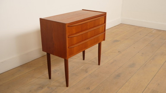 Image 1 of Commode vintage | 3 tiroirs | Table de chevet