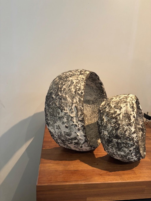 Joseph Cals ringen brons 42 diameter en 33 diameter