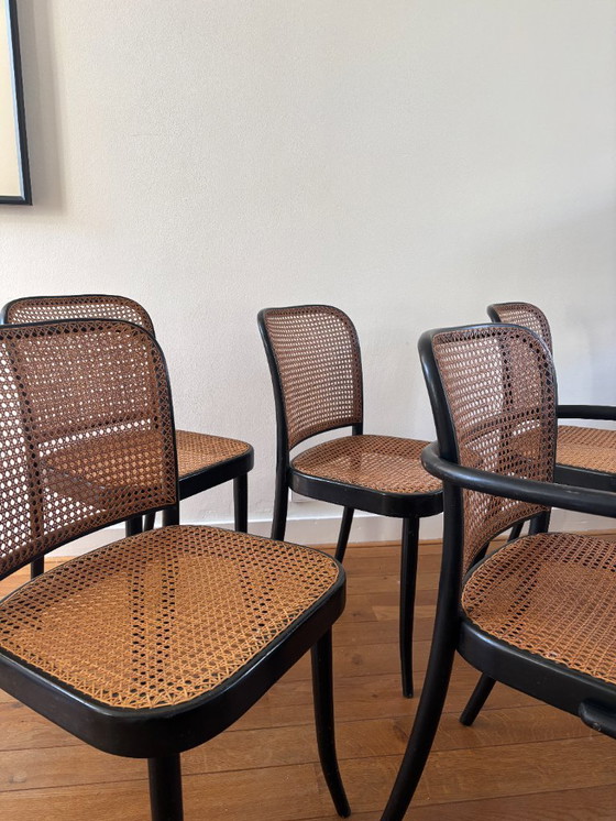 Image 1 of 5 sedie Thonet originali – fabbrica Ligna