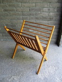 Magazine rack by Niko Kralj for Rex