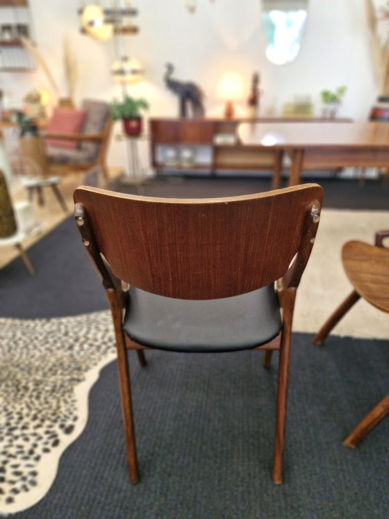 Image 1 of Set of 6 Vintage Danish Chairs – Arne Hovmand-Olsen