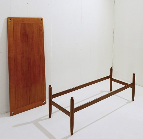 Image 1 of Mesa de centro Louis van Teeffelen con tapa reversible - Países Bajos - años 60