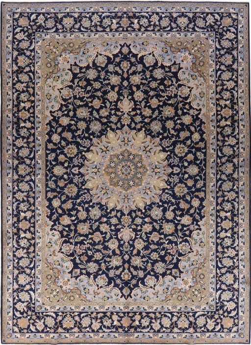 Perserteppich Kashan 3,98 x 2,87 Orientteppich fein Nr. 24635