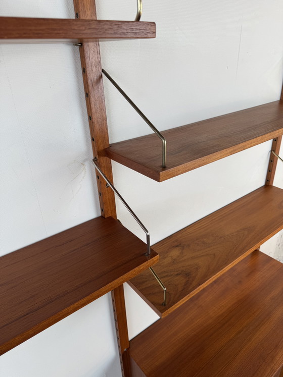 Royal System wandmeubel, Poul Cadovius, Denemarken, jaren 1960 – Wandkast, Wood (photo 4 of 14)