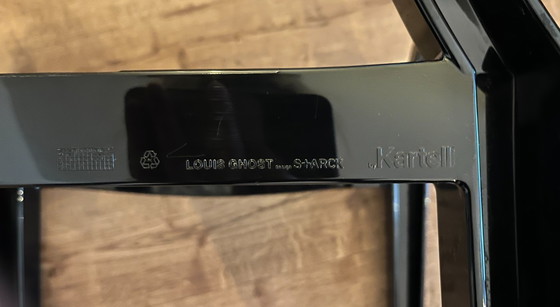 Image 1 of 4 sillas con brazos Kartell Louis Ghost