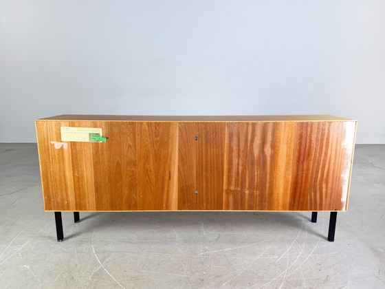 Image 1 of Credenza Midcentury WK Möbel Lowboard Lang II Teak Vintage