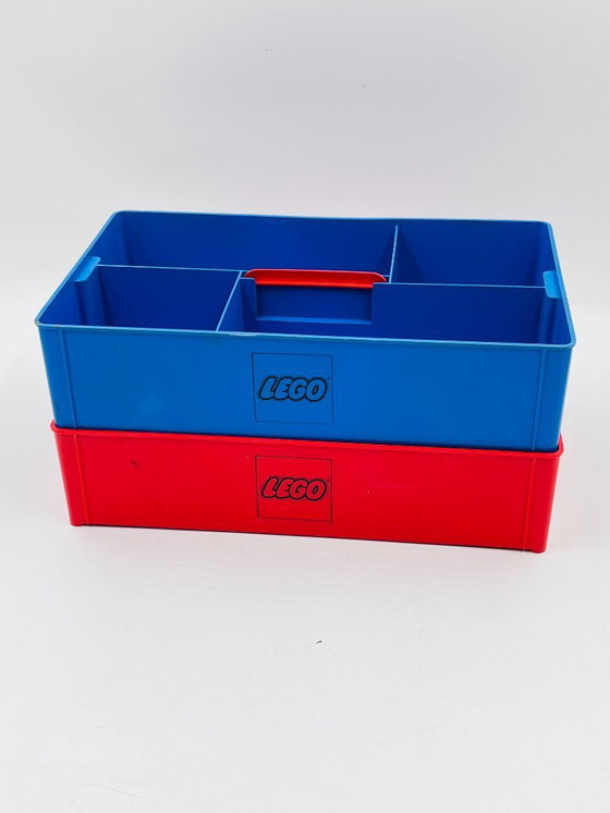 Image 1 of Lot de deux casiers Lego années 70