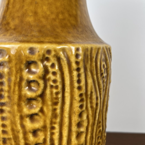 Image 1 of West Germany Yellow "Reptile" Vase, Europa