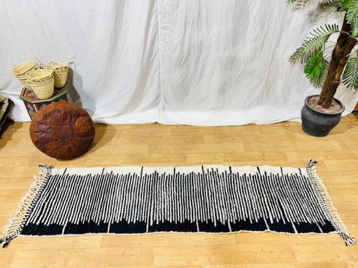 Magnifico tappeto berbero da 300 cm x 70 cm