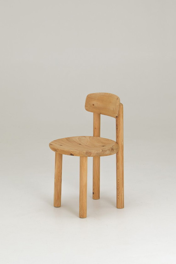 Image 1 of Juego de 6 sillas de comedor de pino - Rainer Daumiller