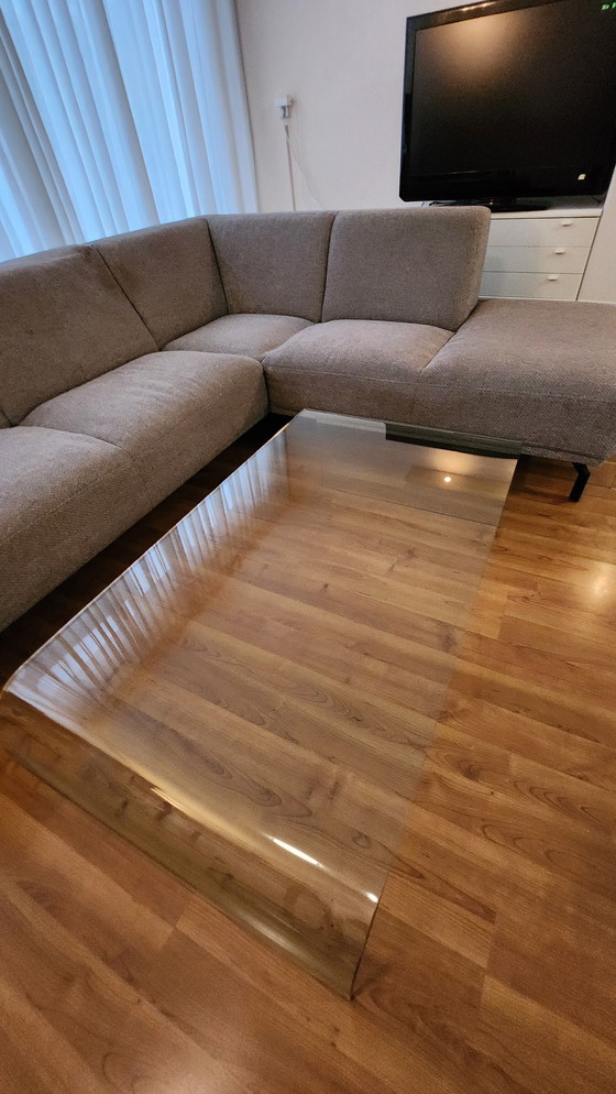 Image 1 of Fiam 1970s Waterfall coffee table