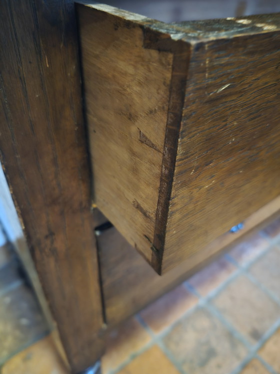 Image 1 of Antique English dressing table, vanity, dressing table
