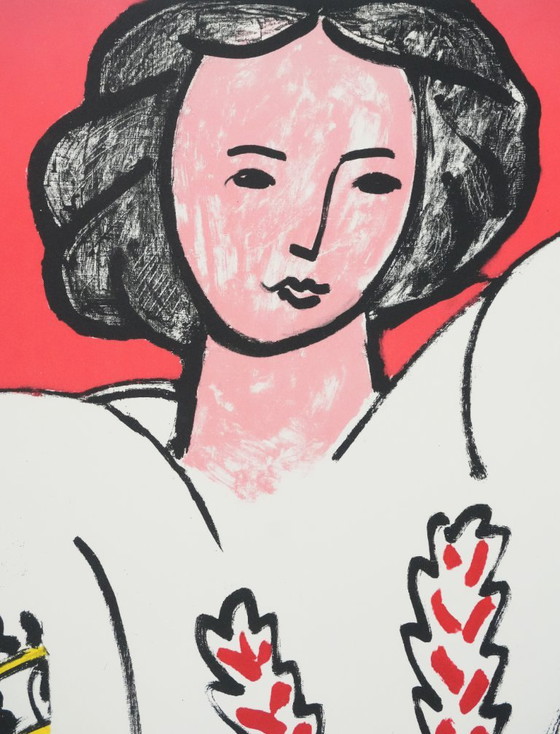Henri Matisse: Roemeense blouse, gesigneerde lithografie – Litho's & Zeefdrukken, Paper (photo 7 of 10)