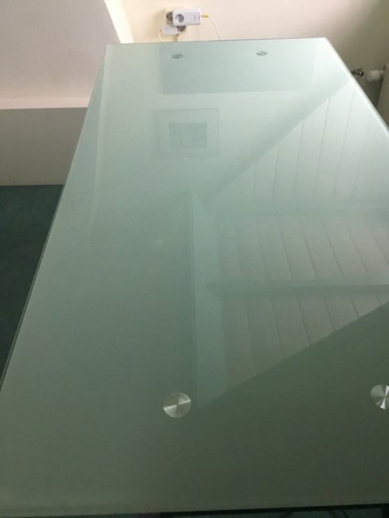 Image 1 of Glass table