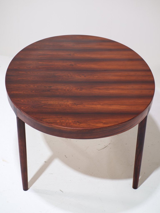 Image 1 of Table de salle à manger ovale extensible Harry Østergaard en palissandre, années 1960