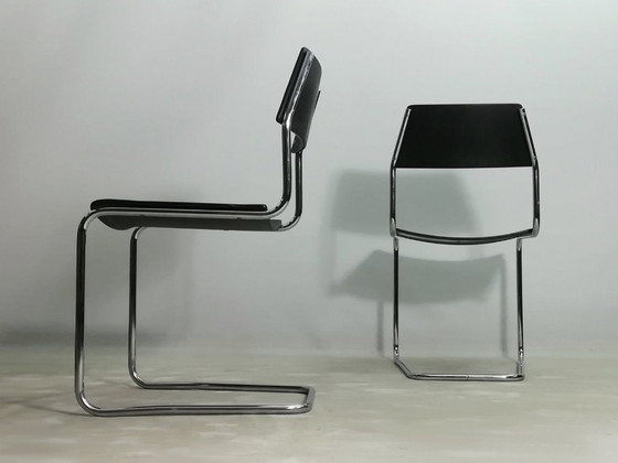 Image 1 of 8x MAUSER Cantilever Chair Set VINTAGE BAUHAUS Walter Papst