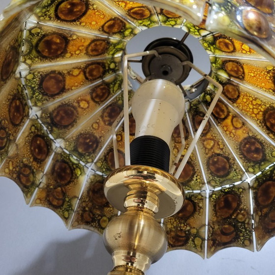 Image 1 of Table lamp by Felipe Derflingher, cloisonné glass, 1960