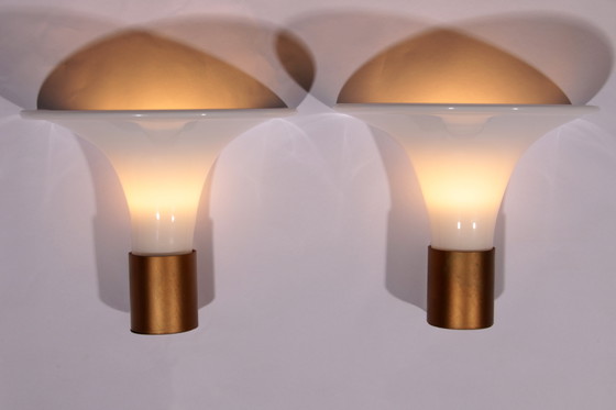 Image 1 of Mandarin Wandleuchte von Michael Bang für Holmegaard, 1980er