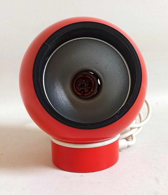 Image 1 of Lita ball lamp bright red Space Age 70s