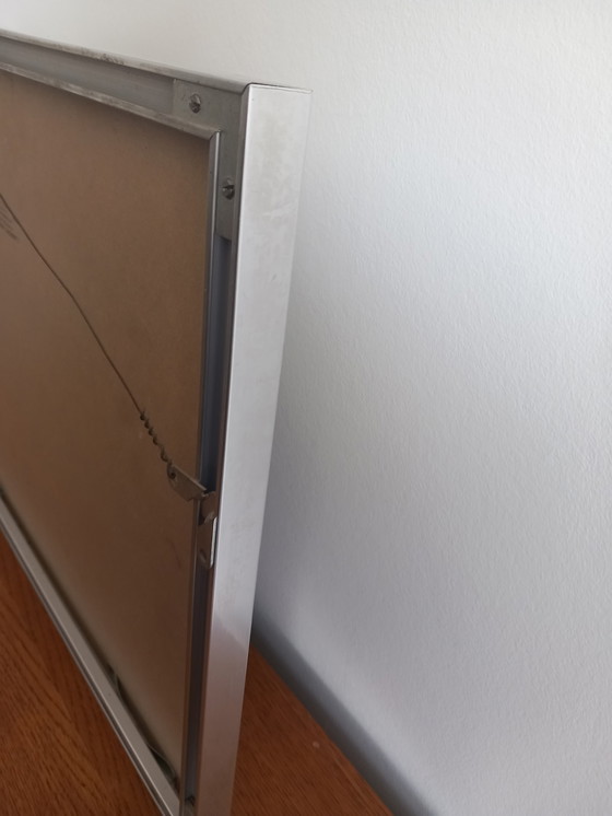 Image 1 of Rural landscape "End of a summer day" signed LAMON Walter 1982