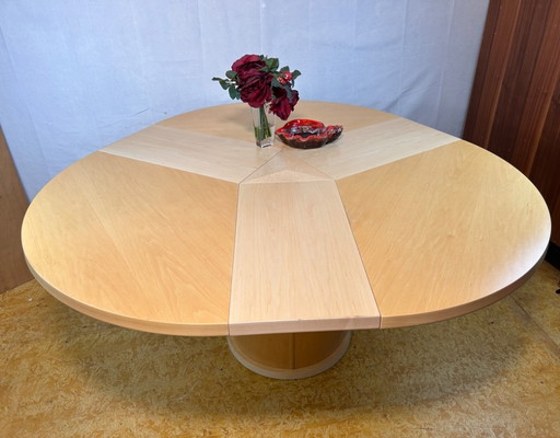 Table de salle à manger extensible vintage danoise design par skovby - design sm32 breveté