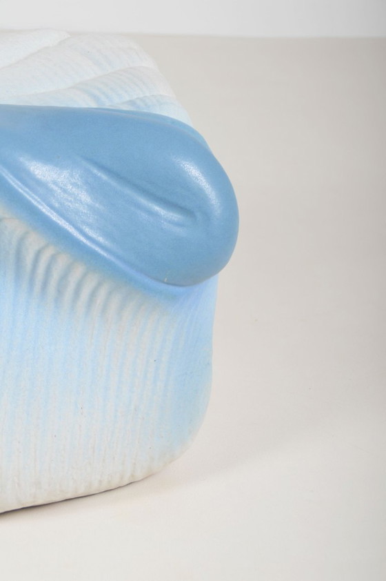 Image 1 of Organic ceramic artwork with sea motifs