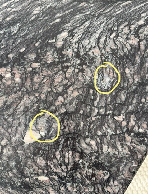 Image 1 of Vintage marble coffee table set