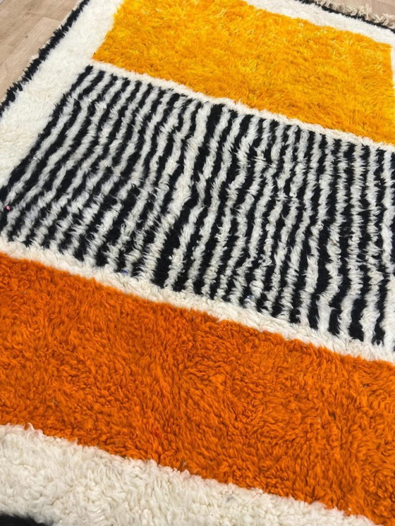 Image 1 of Tapis marocain artesanal en laine 300cmx150cm