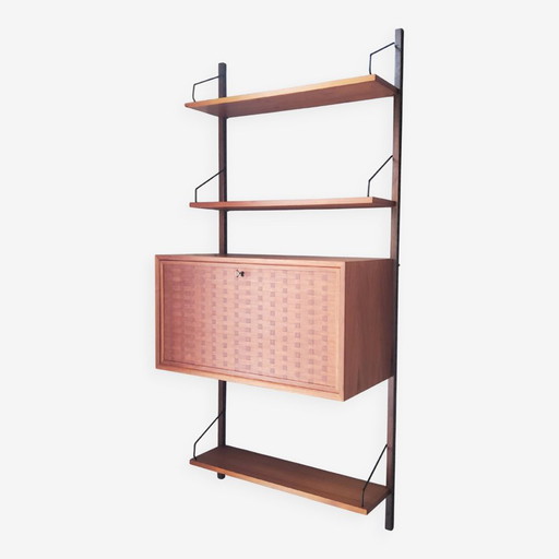etagere modulable Poul cadovius-scandinave-danois