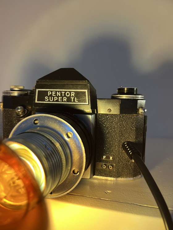 Retro Handmade Camera Light – Lampsmid, Table lamps, Glass, Metal (photo 7 of 11)