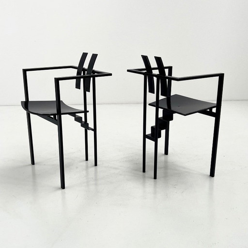 Postmoderner Trix-Stuhl von Karl Friedrich Förster, 1980er Jahre