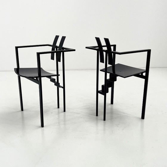 Image 1 of Postmoderner Trix-Stuhl von Karl Friedrich Förster, 1980er Jahre