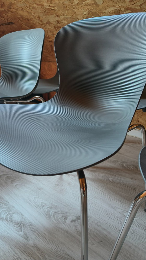 Image 1 of 6x Fritz Hansen ~ Kasper Salto - NAP chair