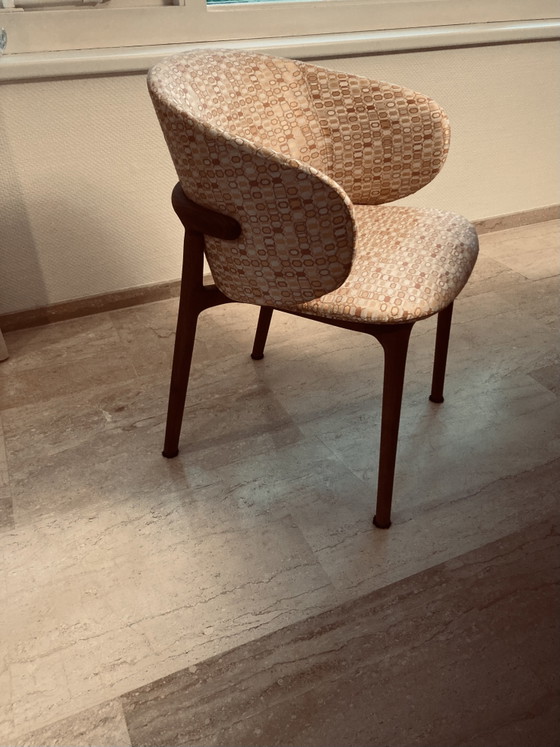 Sedia Artisan Mela noce (set di 4) – Sedie da pranzo, Tessile, Legno (photo 5 of 7)