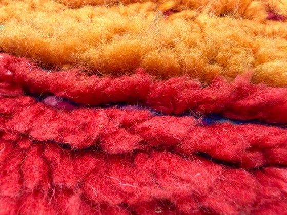 Image 1 of Tapis marocain artesanal en laine 300cmx150cm