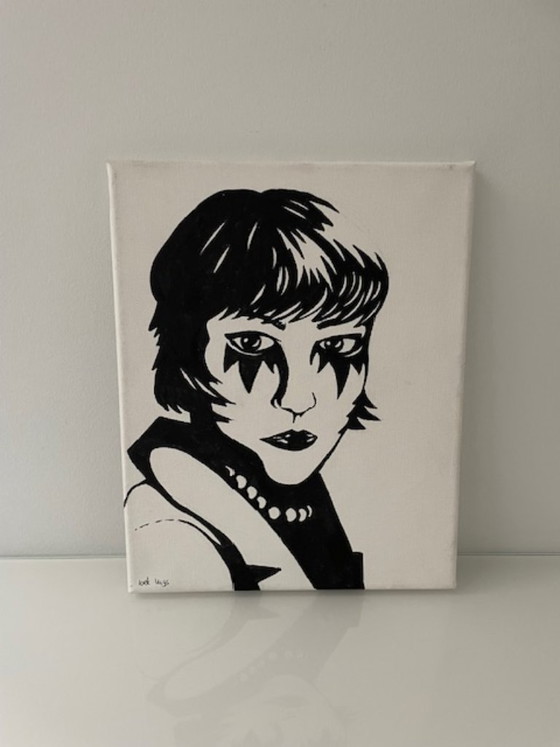 New Wave - Pintura Loek Vugs – Pinturas y dibujos, Lienzo (photo 10 of 10)