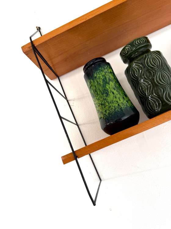 Vintage Shelving unit, WHB Germany ‘60 – Wood, Metal (photo 6 of 8)