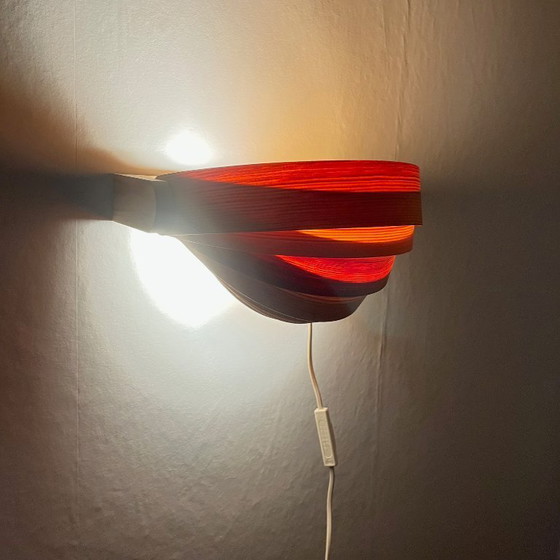 Image 1 of Translandia Duo Wall Lamp in Pine, Denmark, 1960-70