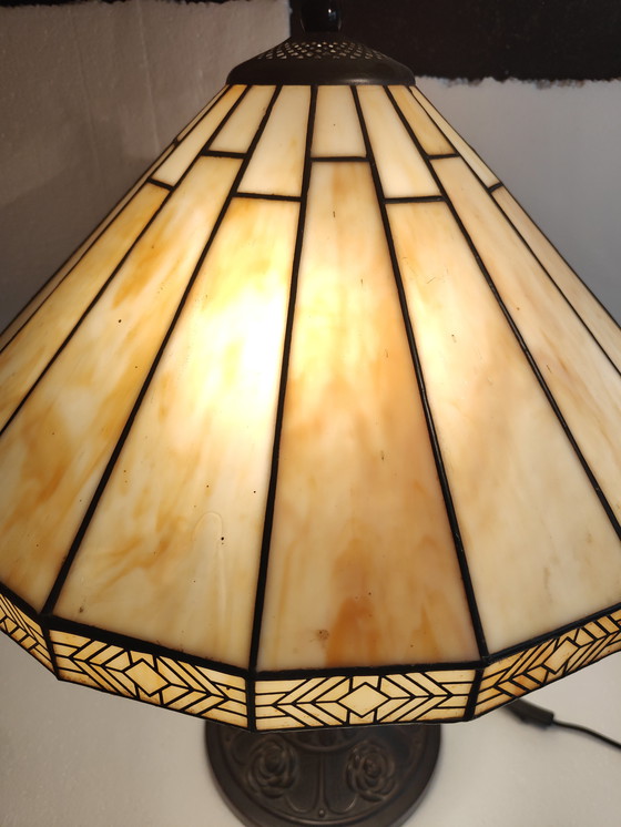 Image 1 of Tiffany Table Lamp Large High Model