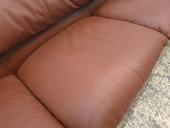 Divano di design a tre posti Cassina Maralunga, divano in pelle – Divani 3 posti, Leather, Modern (photo 8 of 15)